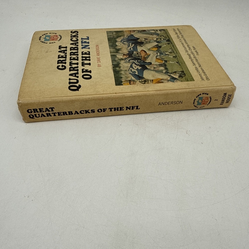 Vintage Great Quarterbacks Of The NFL Hardback 1965 - Picture 11 of 11